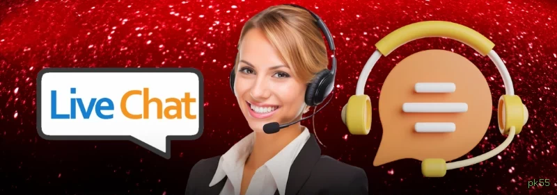 Aplicativo móvel pk55 para iOS e Android